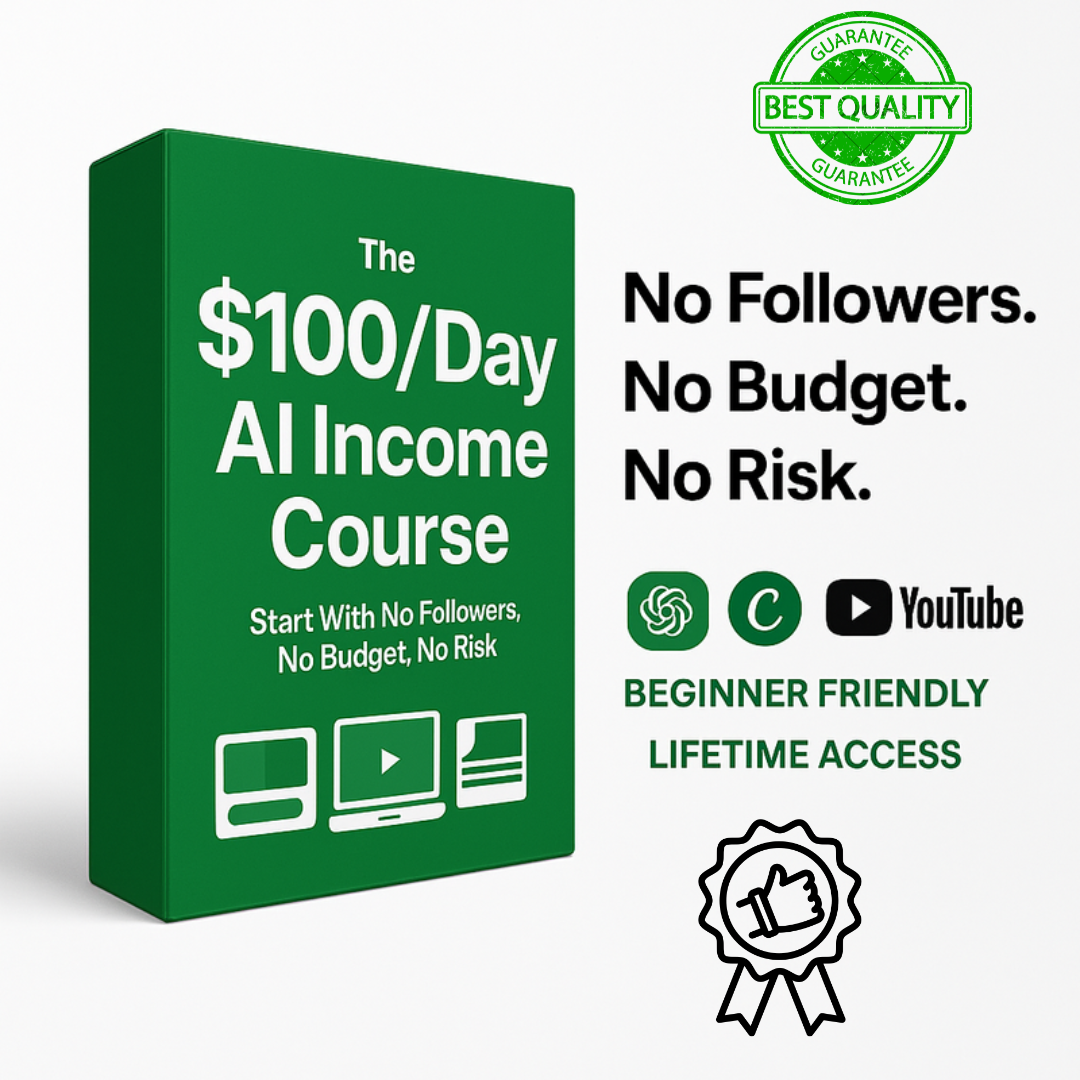 The $100Day AI Income Course – Start Earning in Just 24 Hours!