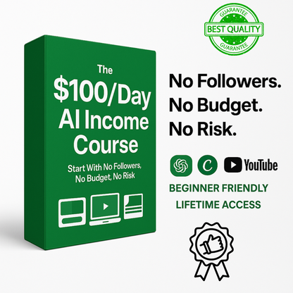 The $100Day AI Income Course – Start Earning in Just 24 Hours!