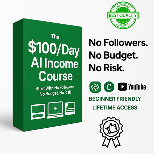 The $100Day AI Income Course – Start Earning in Just 24 Hours!